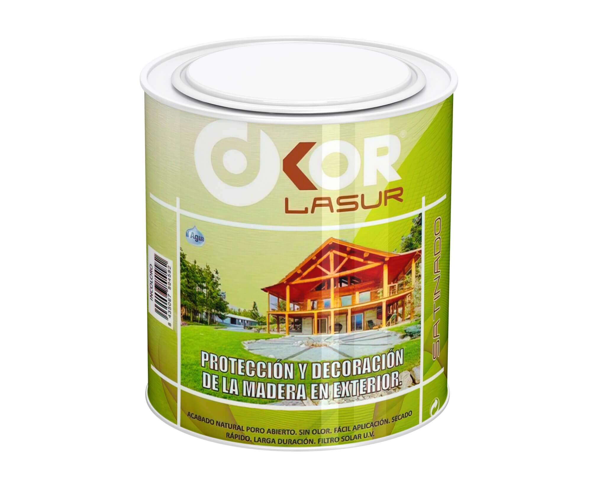 Lasur Dkor al Agua protección y decoración de la madera en exterior