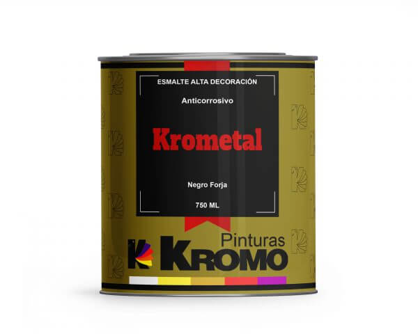 Pinturas Kromo Krometal Esmalte de alta decoración anticorrosivo