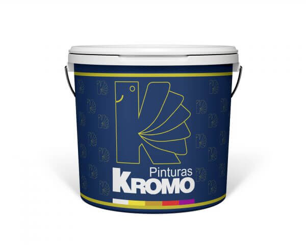 Pinturas Kromo KS-6000 Blanco Satinado Pintura Plástica