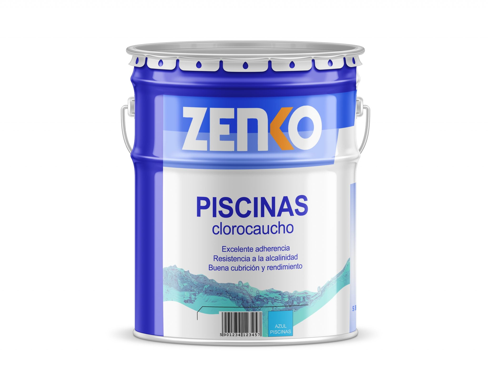 Pintura Piscinas Zenko Clorocaucho